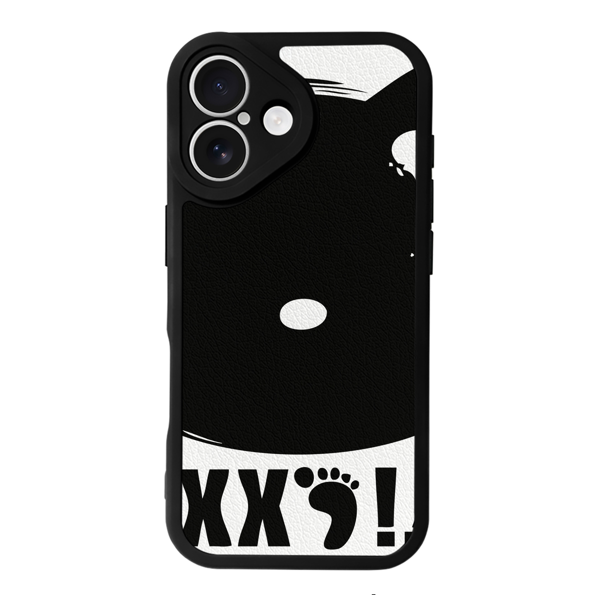 （画像用） Hello Kitty ハローキティ 【iPhone 16シリーズ対応】シリコンスマホケース（レザー調） 材質：シリコン